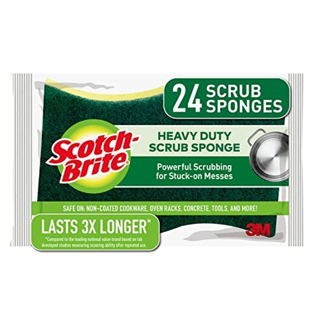 brand new sponge for washing dishes