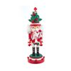 Kurt Adler Wind Up Musical Jingle Bells Nutcracker, 18"