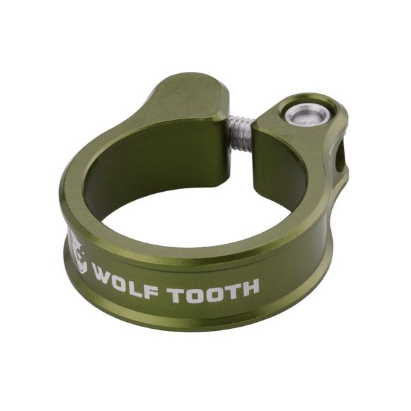 Wolf Tooth Seatpost Clamp 28.6mm Raw Silver