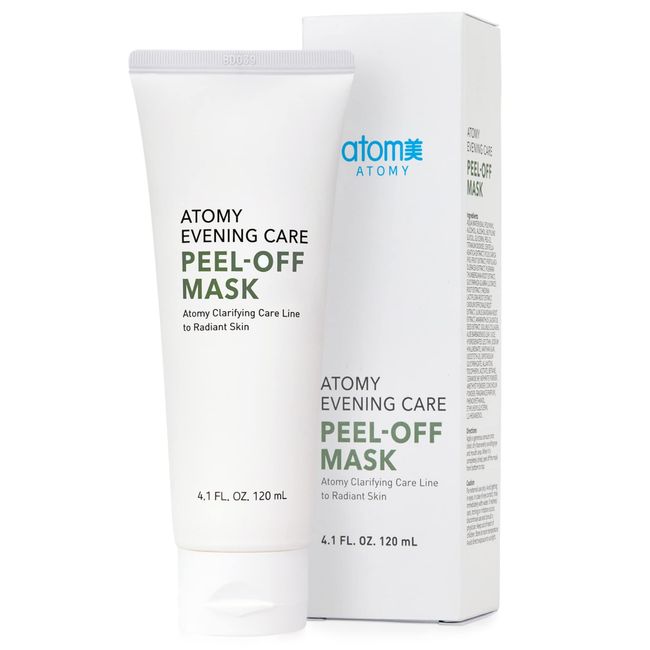 Atomy Evening Care Peel Off Mask Pack - Pore Tightening, Clarifying, Firming for Skincare Routine, Product From Korea