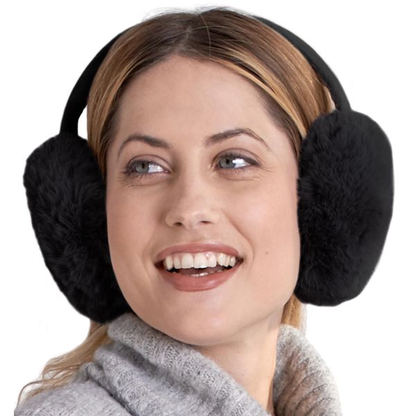 Brook + Bay Fleece Ear Muffs - Cozy & Foldable Earmuffs - Winter Ear Warmers for Women - Soft & Warm Ear Muffs for Women