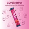 TREVI™ Sugar Free Electrolytes - Drink Mix Hydration Powder Packets - 28 Count - Raspberry