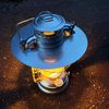 Kameyama Oil Lantern Shade Silver