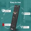 Replacement Universal Remote Control for Sony TV, Compatible All Sony LED, LCD, Televisions Remote Control RMT-TX100U- No Setup Required