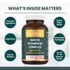 Niacin Vitamin B3 Complex, with Flush Effect, 120 Premium Capsules, Cognitive Function, Potent Dose, Made in The UK