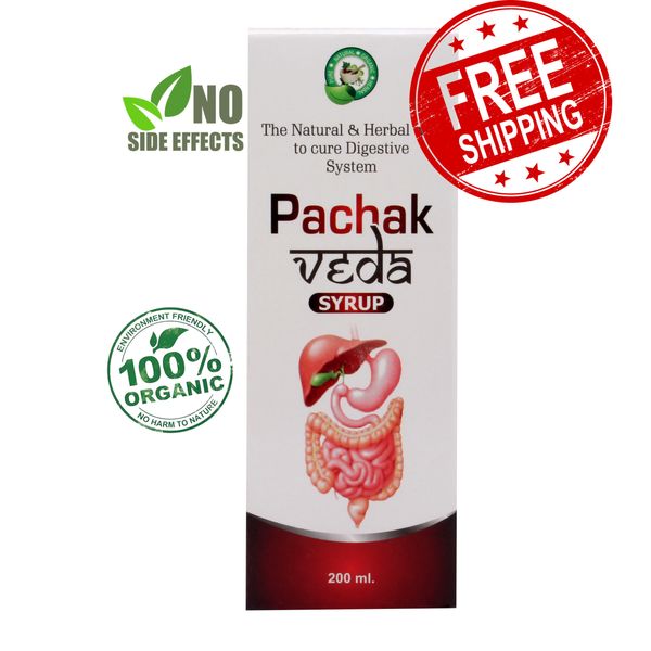 PACHAK VEDA HERBAL DIGESTIVE SUPPLEMENT-NATURAL DIGESTION SUPPORT FREE SHIPPING