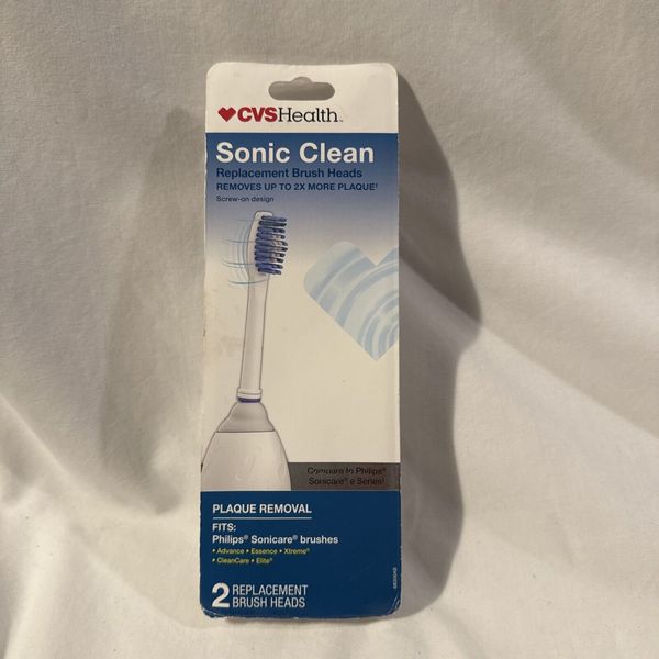 CVS Health Sonic Clean 2 Replacement Brush Heads  Philips Sonicare Brushes B11