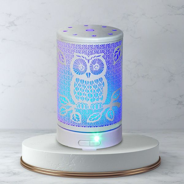 AROMAR ~ ULTRASONIC AROMAR OIL DIFFUSER ~ White Owl  ~ 100 ml