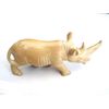 Katangi Handcrafts Handmade Soapstone Rhino (L)