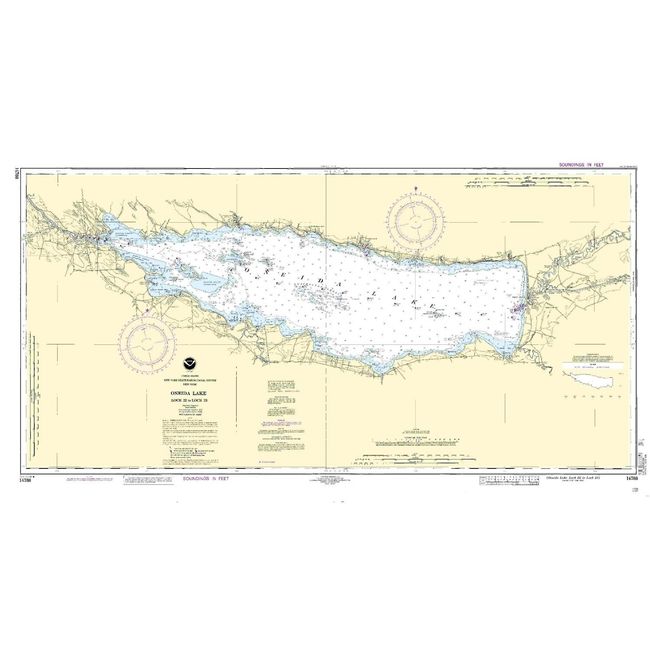 NOAA 14788-Oneida Lake - Lock 22 to Lock 23