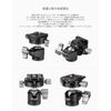 Leofoto LH-25R Freehead / Double Panning Function