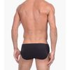 2(x)ist Men's 4-Pack Cotton Stretch Bikini Brief, Black, Medium