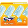 Swiffer Dusters Dusting Kit, Starter Kit Handle & 28 Duster Refills, 1 Count (Pack of 29), White