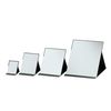 Napure Folding Mirror, Small, Black, Folding Mirror, Cosmetic Mirror, Tabletop Mirror, Compact, Slim, Makeup Mirror, Reflects Natural Skin Tone, Made in Japan