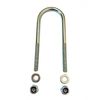 U Bolt Round M10 Thread 70mm Inner Width x 200mm Length with Hex Nuts and Washers (2)