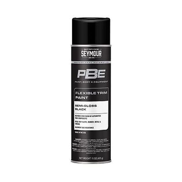 20-1679 PBE Professional Trim Spray Paint, Semi-Gloss Black