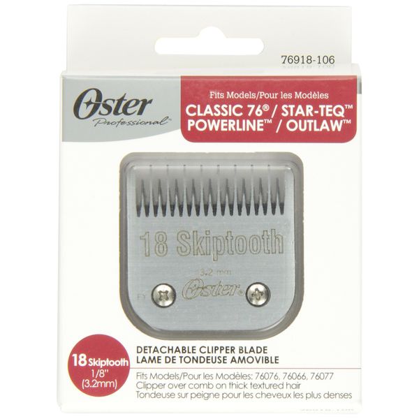 OSTER 18 SKIPTOOTH3.2 clipper blade