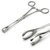 Sponge Holding Forceps 6" Slotted Body Piercing Instruments