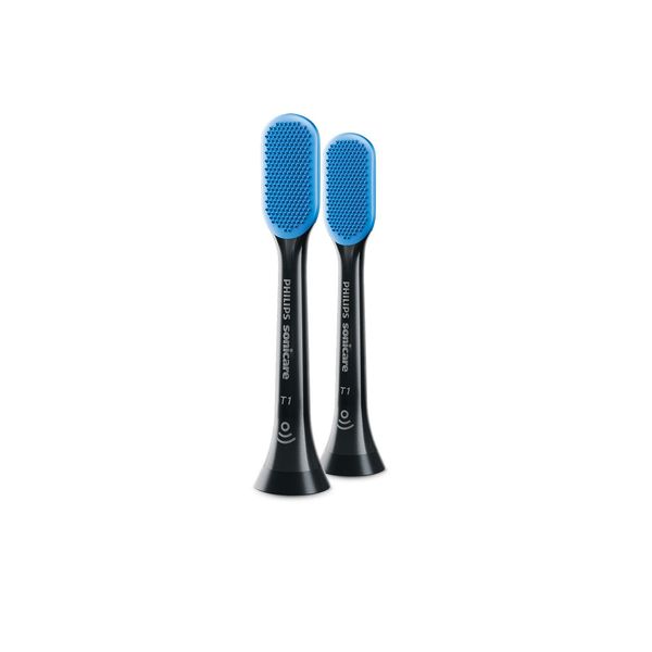 Philips Electric Toothbrush for Replacement Brush sonikkea- Tongue Polish Brush Head , blk