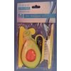 True Inline 7 piece Pedicure Set.  Sunglasses or Avocado  # G14826  NEW