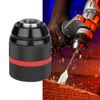 Chazcool 1/2-20UNF Mount 2-13mm Self-tighten Drill Chuck, Multi Quick Change Keyless Chuck for Drilling Machine