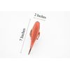 Red Snapper, Fish, Onaga, Rockfish, Realistic Rubber Model, Hand Painted Toy 7"