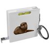 Azeeda 'Sitting Otter' Keyring Tape Measure/Spirit Level Tool (KM00020084)
