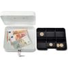 Maul 20 x 17 x 9 cm Cash Box 2 - White