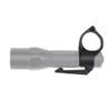 Mysanil Flashlight Ring, 1'' Tatcical Adapter Ring with Pocket Clip Finger Release for SureFire Black