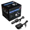 5 BULB  Zoomable Focus LED Headlight Head Lamp Charger USA