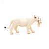 Papo White Lioness with Cub Figure, Multicolor