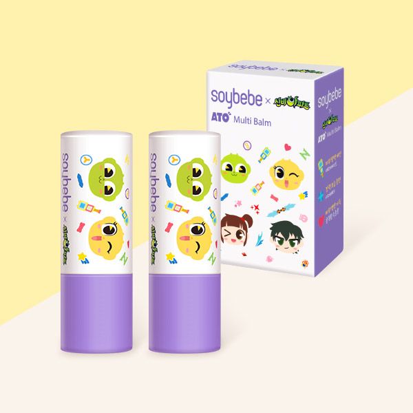 1+1 Soybebe Ato Multi-Baby Stick Balm Newborn Infant Soothing Moisturizing Children Kids Sleeping Cream