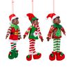 Traditional African American Elf Ornaments, 3 Assorted