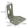Andersen Stone Stationary Panel Bracket For Sliding Patio Doors #2573551