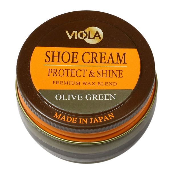 [Jewel] VIOLA Viola Shoe Cream (Former VIOLA Viola Shoe Cream), green (olive green)