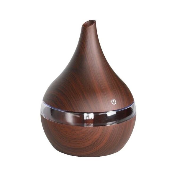 Ultrasonic Aromatherapy Diffuser - for Essential Oils USB Humidifier 7 LED color