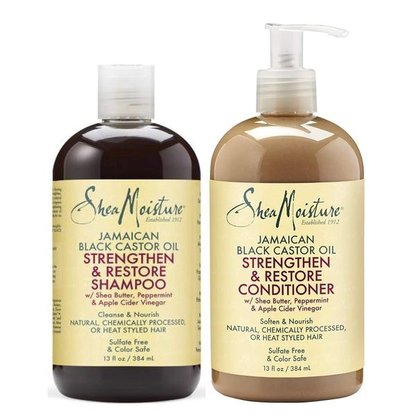 Shea Moisture - Jamaican Black Castor Oil Shampoo & Conditioner Set