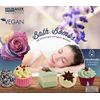 BRUBAKER Cosmetics 6 Handmade Secret Romance Spa Bath Bombs Bath Melts Bath Truffles Gift Set - All Natural Vegan, Organic Shea Butter, Cocoa Butter and Olive Oil Moisturize Dry Skin