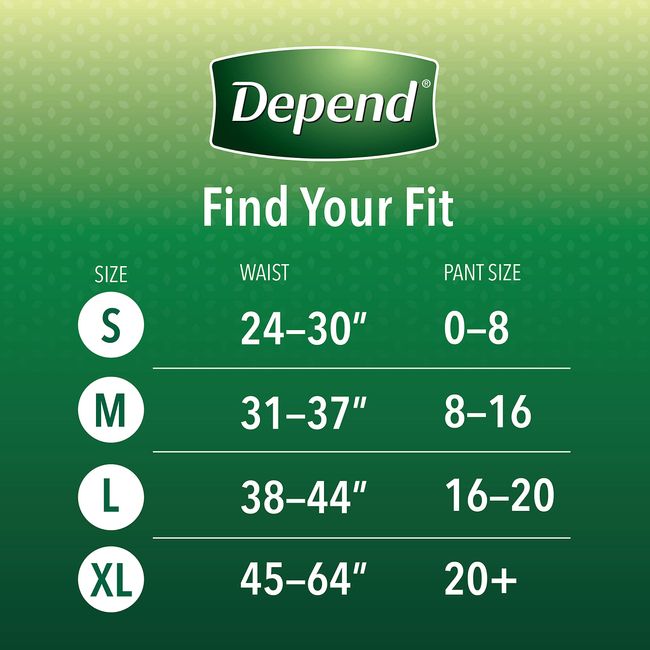 Depend Silhouette Incontinence Underwear, Extra Large (48 ct