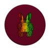 Reggae, Cool Rabbit, Dreadlocks, Rasta, Dreads, Rastafari PopSockets with Interchangeable PopGrip