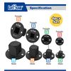 LABEAR-4PCS Low Profile Impact Socket Adapter Set - Drive Reducing