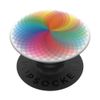 Pretty Rainbow Spirograph Geometric Art for Math Teacher PopSockets Swappable PopGrip