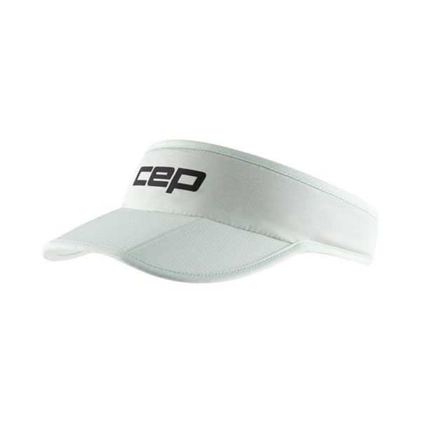 CEP - Foldable Running Visor, Core 5.0 Foldable Visor, Ice, Ice, Unit size