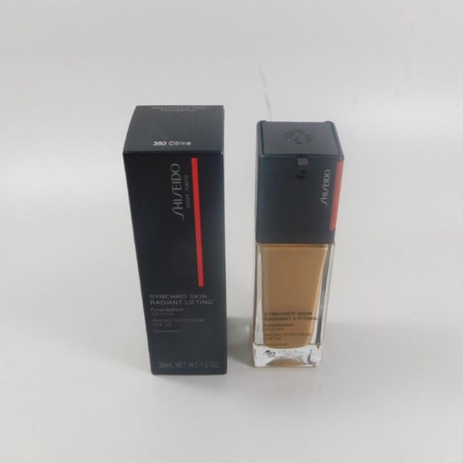 Shiseido RADIANT LIFTING Foundation #360 CITRINE  30ml *NEW IN BOX*