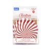 PME Foil Lined Cupcake Cases - Candy Cane, Pack of 30, Multicolor, Small
