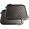 Lodge Logic LSRG3 Pre Seasoned Single Reversible Grill Griddle