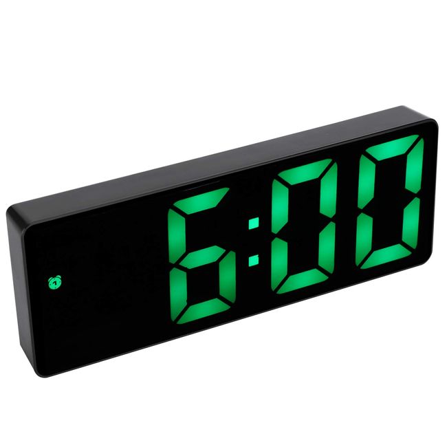 Fabater Alarm Clock, USB Electronic Clock, Energy Saving LED Electronic Clock, Office Quiet, Multi-functional Household Durable