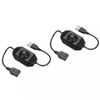 2pcs 5V USB PWM Rotary Inline Dimmer Switch for LED Strips Lights Black New