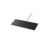 Buffalo BSKBU300BK Wired Compact Keyboard, Black