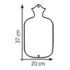 Sänger Rubber Hot Water Bottle - Made in Germany - 2 litres (Purple)